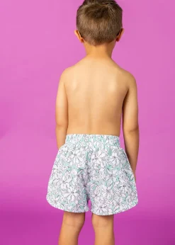 Kortni Jeane Mint Flowers | Mini Retro Shorties MintFlowers Online
