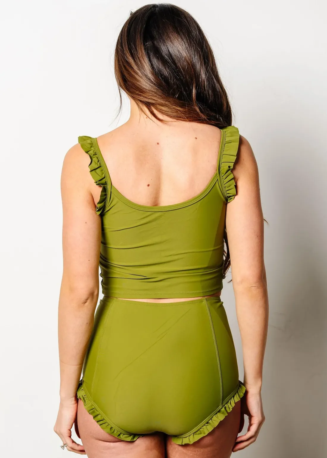 Kortni Jeane Olive Green | All Ruffled Up Bottoms Olive_Green Hot