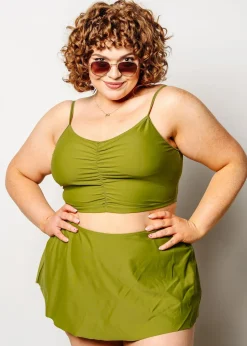 Kortni Jeane Olive Green | Centered Top Olive_Green Best