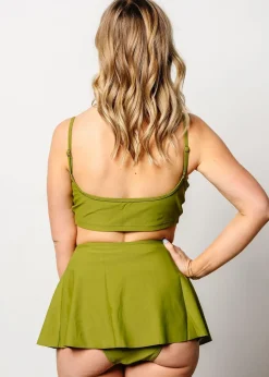 Kortni Jeane Olive Green | Centered Top Olive_Green Best
