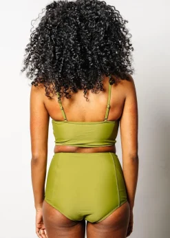 Kortni Jeane Olive Green | High-Waisted Bottoms Olive_Green Outlet
