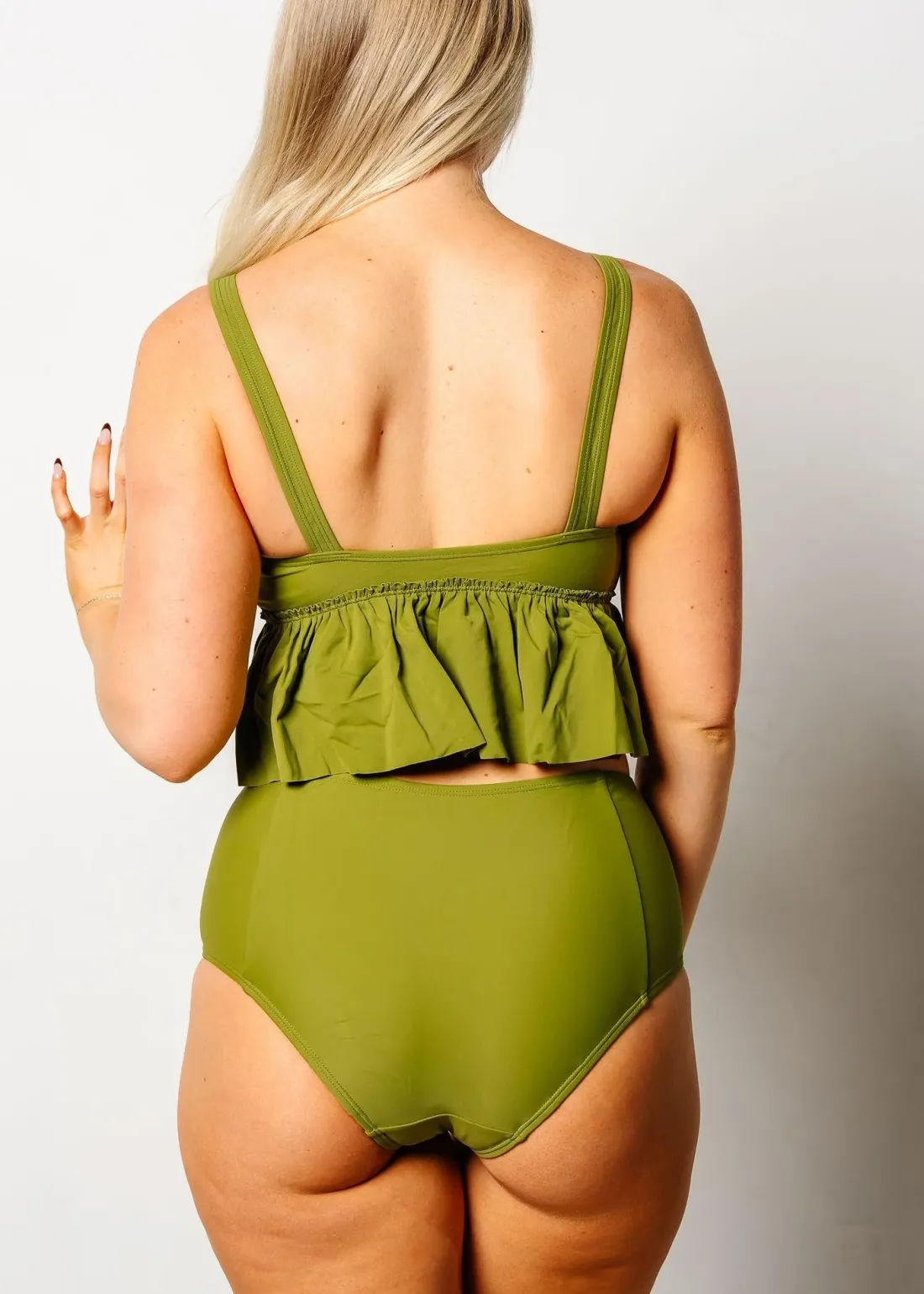 Kortni Jeane Olive Green | Mid-Rise Bottoms Olive_Green Best