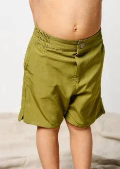 Kortni Jeane Olive Green | Mini Boardies Olive_Green Sale
