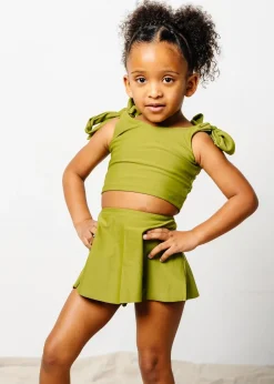 Kortni Jeane Olive Green | Mini Detached Short Skirt Olive_Green Outlet