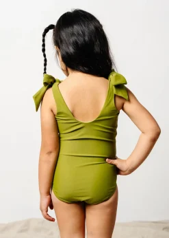 Kortni Jeane Olive Green | Mini Everyday One-Piece Olive_Green Sale