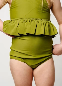 Kortni Jeane Olive Green | Mini High-Waisted Bottoms Olive_Green Clearance