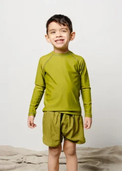 Kortni Jeane Olive Green | Mini Retro Shorties Olive_Green Sale