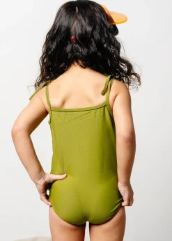 Kortni Jeane Olive Green | Mini Simply One-Piece Olive_Green Outlet