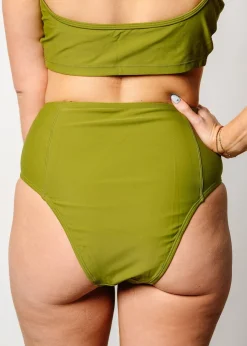 Kortni Jeane Olive Green | Up High Bottoms Olive_Green Discount