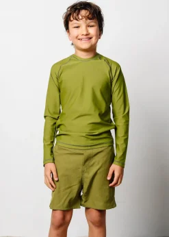 Kortni Jeane Olive Green | Youth Boardies Olive_Green Fashion