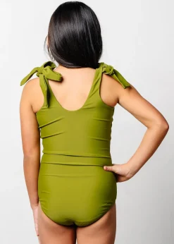 Kortni Jeane Olive Green | Youth Everyday One-Piece Olive_Green New