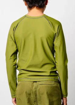 Kortni Jeane Olive Green | Youth Rashguard Top (Unisex) Olive_Green Clearance