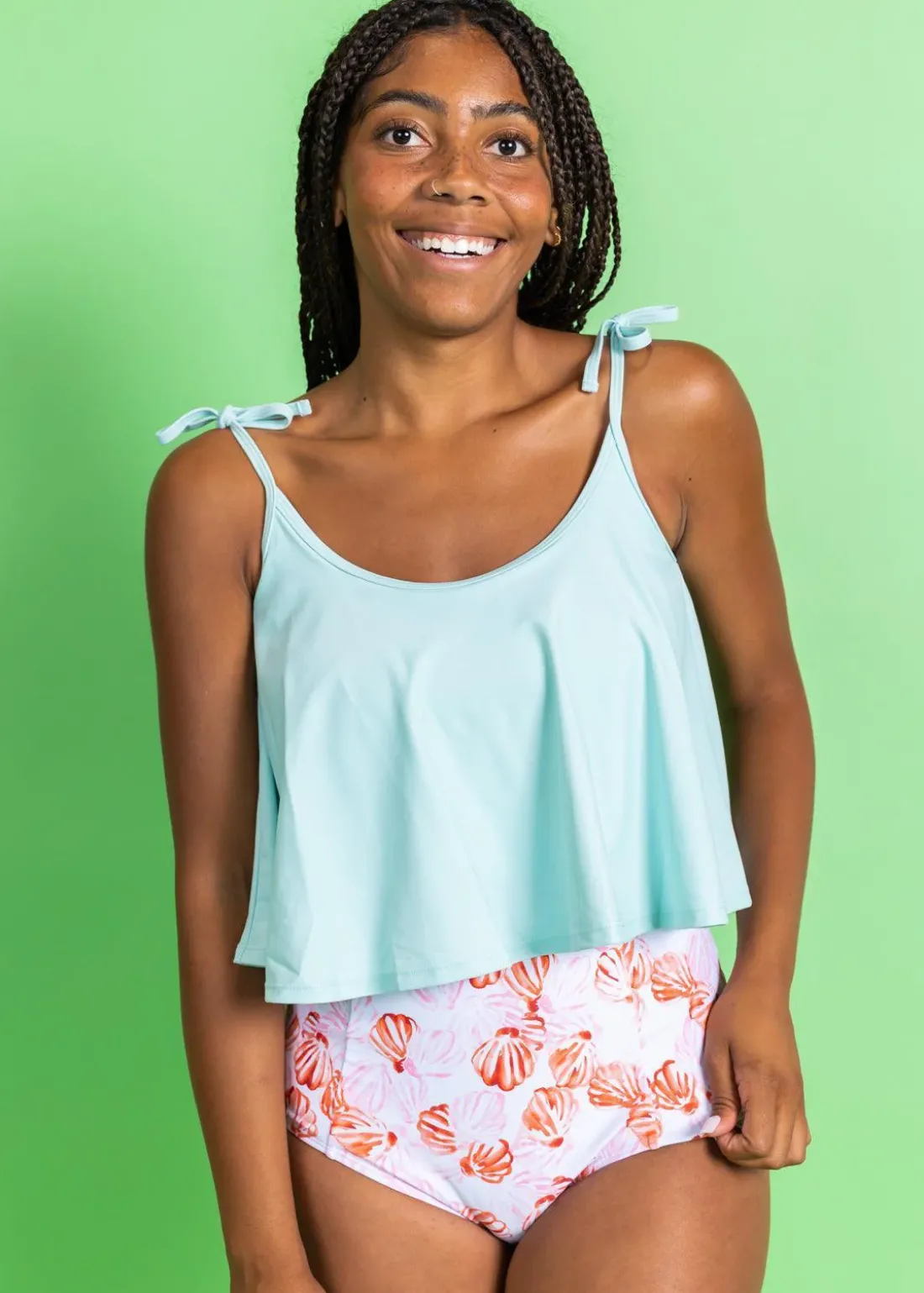 Kortni Jeane Painted Clams | Cut High Bottoms PaintedClams Hot