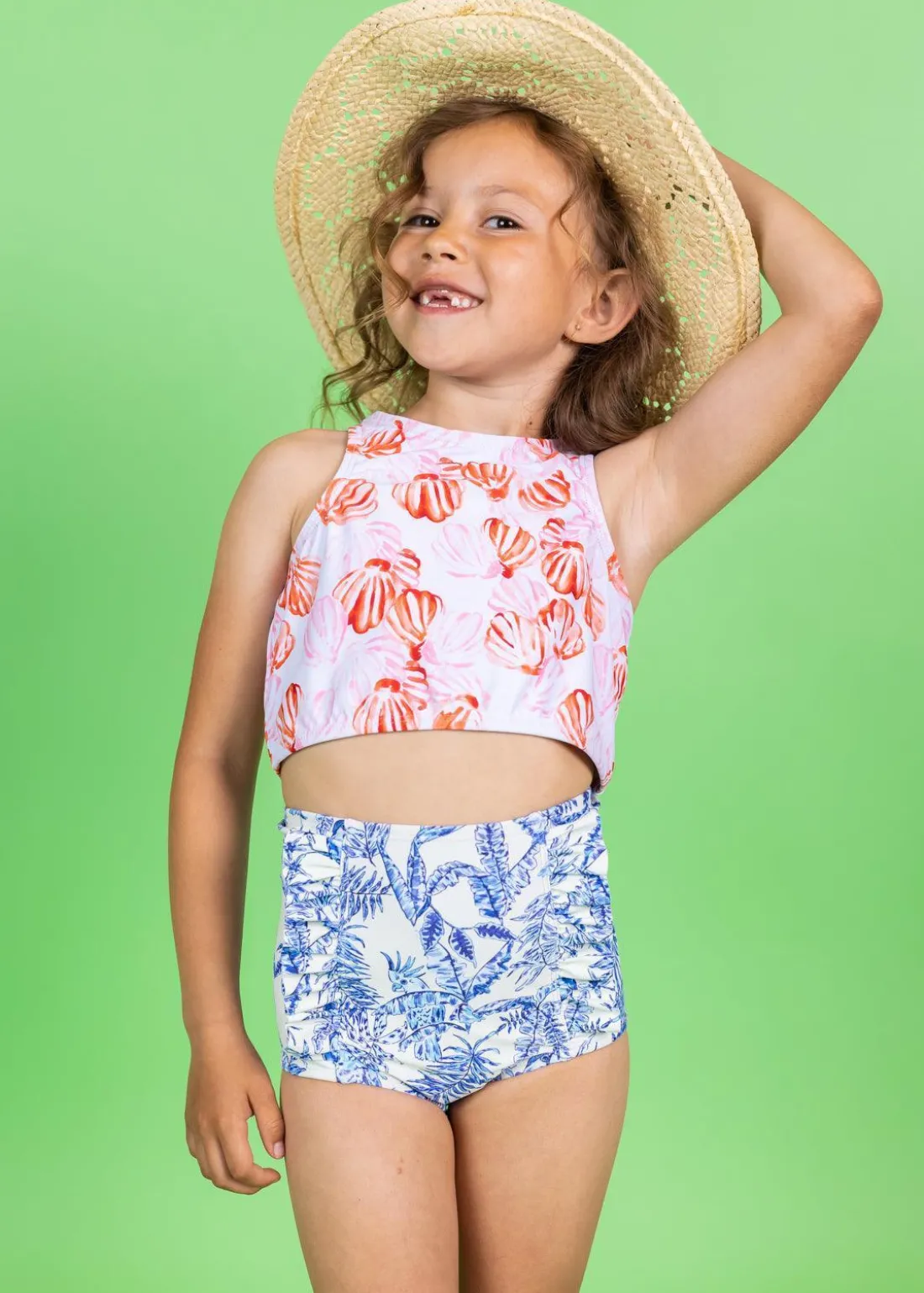 Kortni Jeane Painted Clams | Mini Racer Back Top PaintedClams Fashion