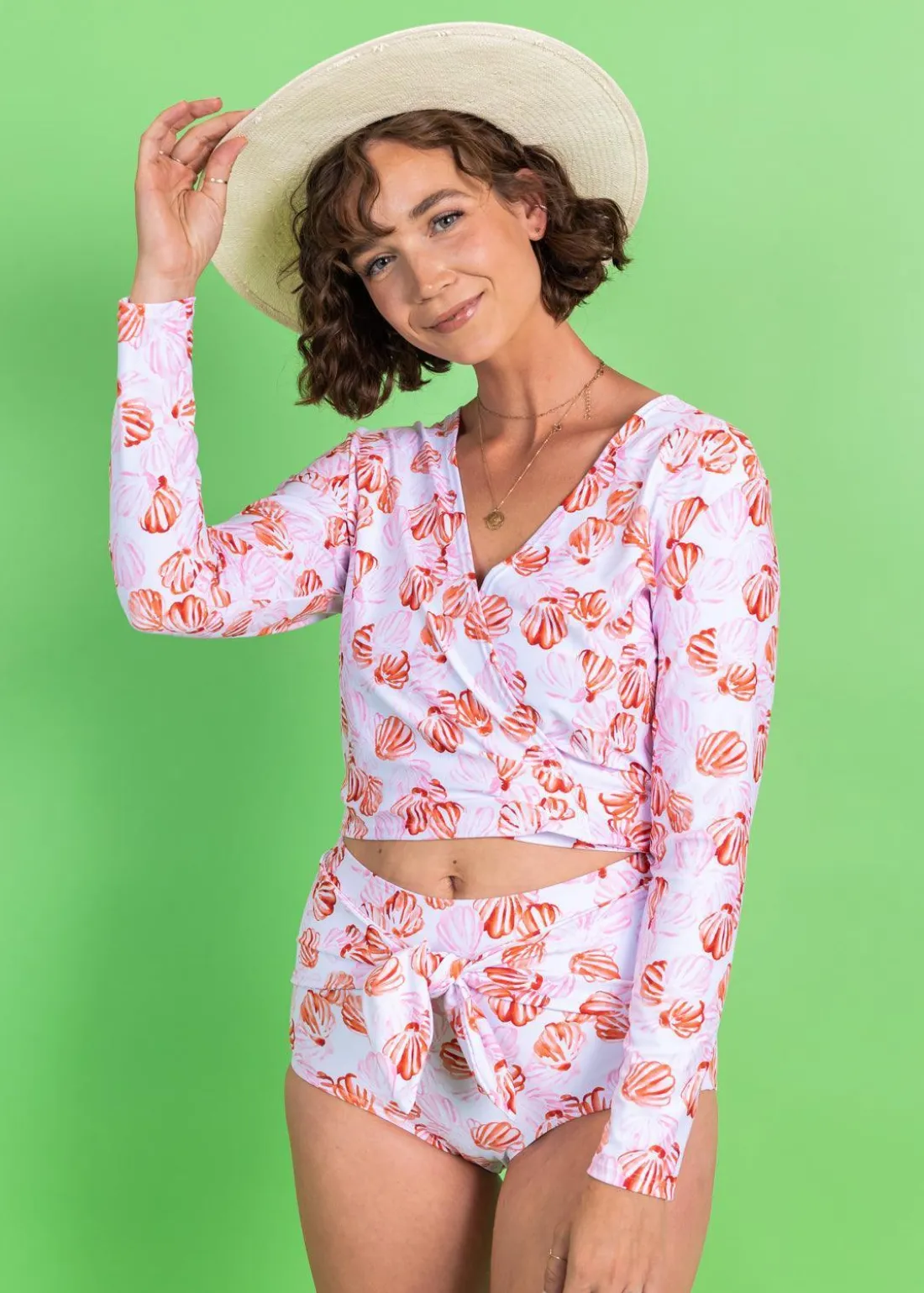Kortni Jeane Painted Clams | Tie-Up-Front Bottoms PaintedClams Discount
