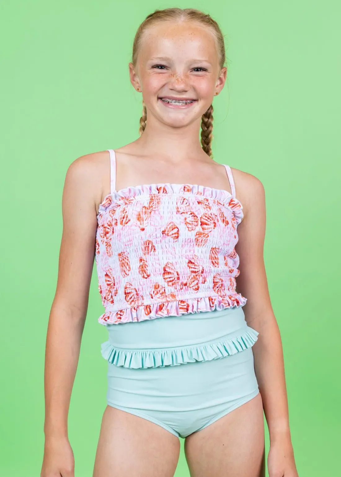 Kortni Jeane Painted Clams | Youth Bandeau Top PaintedClams Clearance