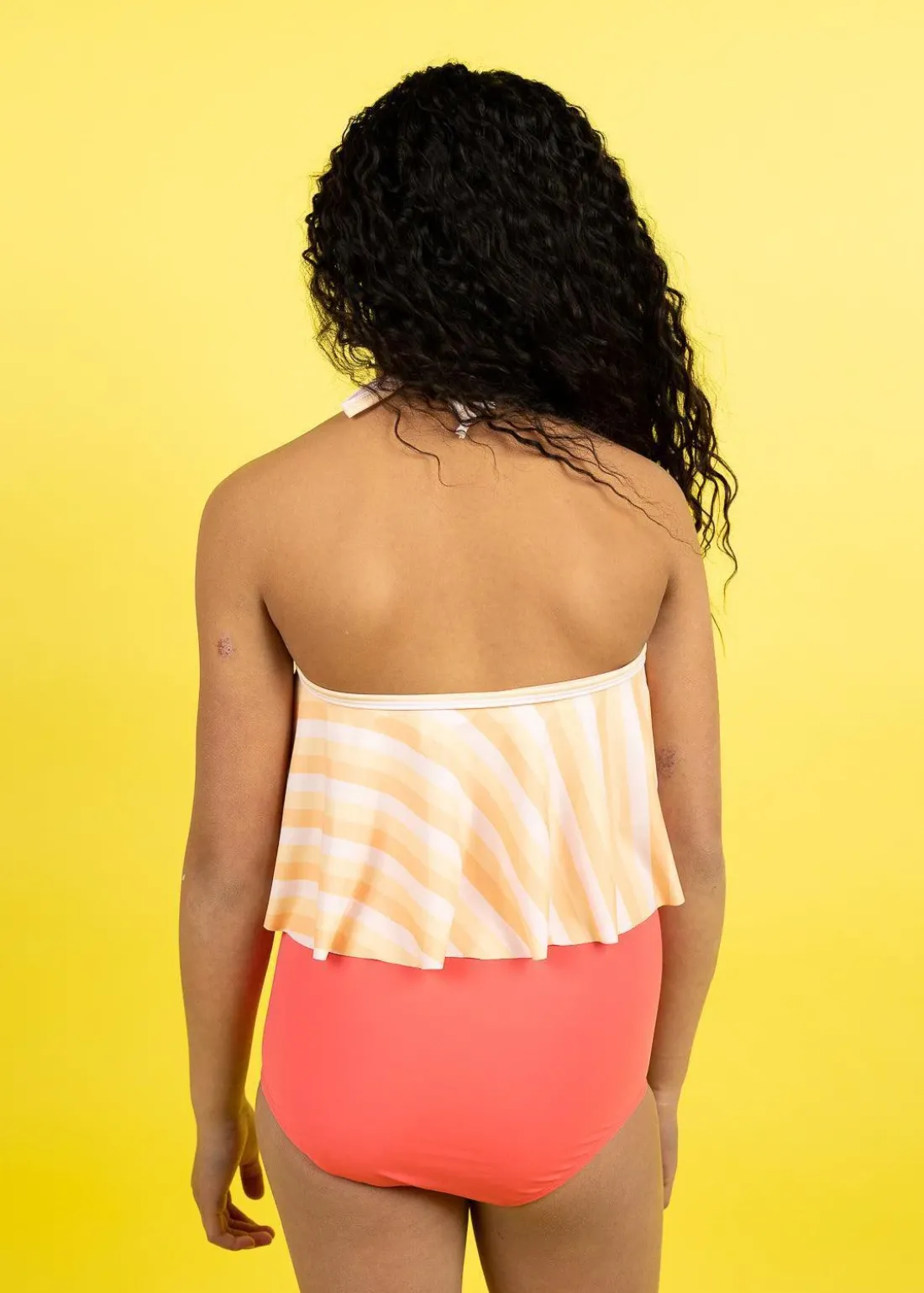 Kortni Jeane Peachy Stripe | Youth Swing Top PeachyStripe Fashion