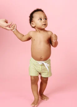 Kortni Jeane Pear Stripes | Baby Euro Shorts PearStripes Sale