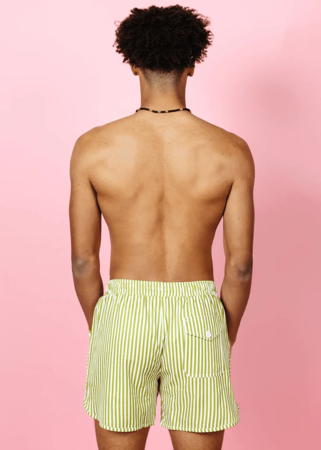 Kortni Jeane Pear Stripes | Mens Retro Shorties PearStripes New