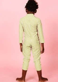Kortni Jeane Pear Stripes | Mini Rashguard One-Piece (Unisex) PearStripes Sale