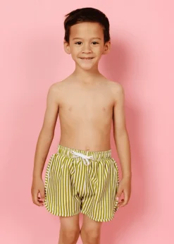 Kortni Jeane Pear Stripes | Mini Retro Shorties PearStripes Hot