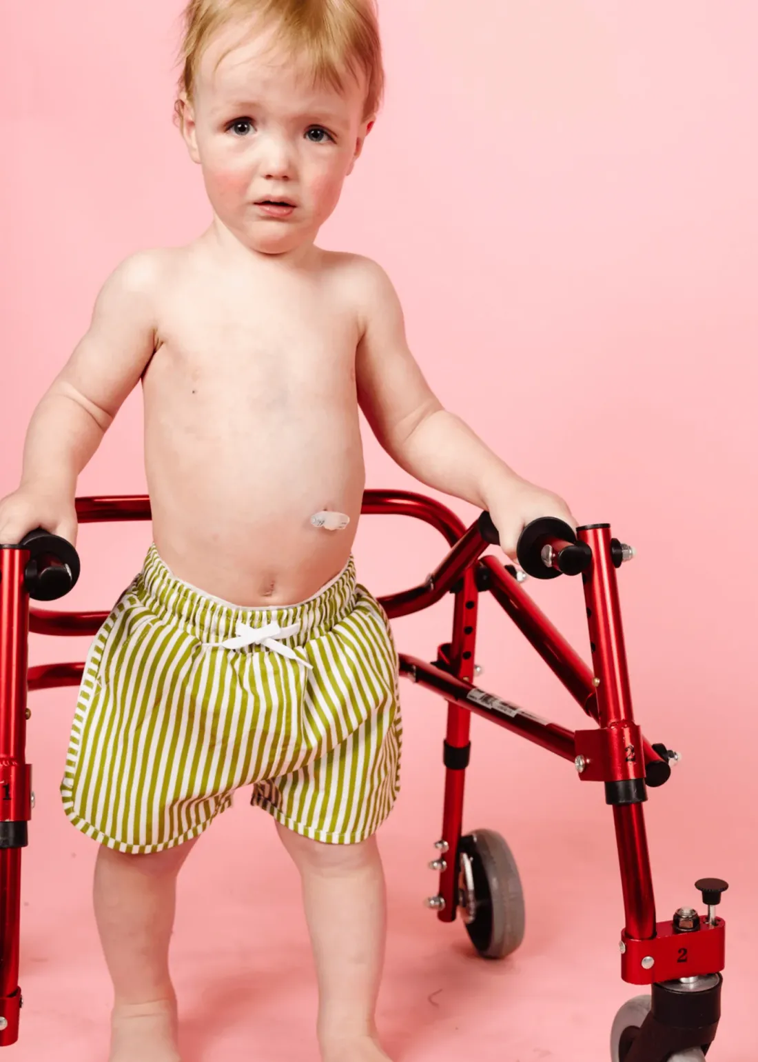 Kortni Jeane Pear Stripes | Mini Retro Shorties PearStripes Hot