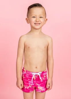 Kortni Jeane Pink Blooms | Mini Euro Shorts PinkBlooms Hot