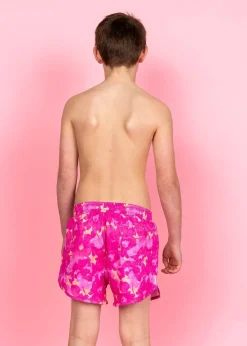 Kortni Jeane Pink Blooms | Youth Retro Shorties PinkBlooms New