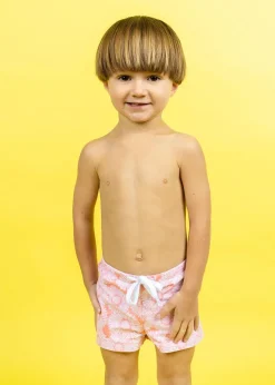 Kortni Jeane Pink Daisies | Mini Euro Shorts PinkDaisies Best