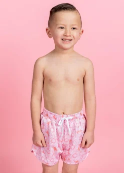 Kortni Jeane Pink Daisies | Mini Retro Shorties PinkDaisies Fashion