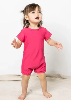 Kortni Jeane Pink Raspberry | Baby Shorties Rashguard (Unisex) PinkRaspberry Fashion