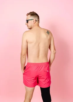 Kortni Jeane Pink Raspberry | Mens Retro Shorties PinkRaspberry Fashion