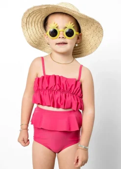 Kortni Jeane Pink Raspberry | Mini Peplum Bottoms PinkRaspberry Fashion