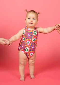 Kortni Jeane Psychedelic Flower | Baby Romper One-Piece PsychedelicFlower Online