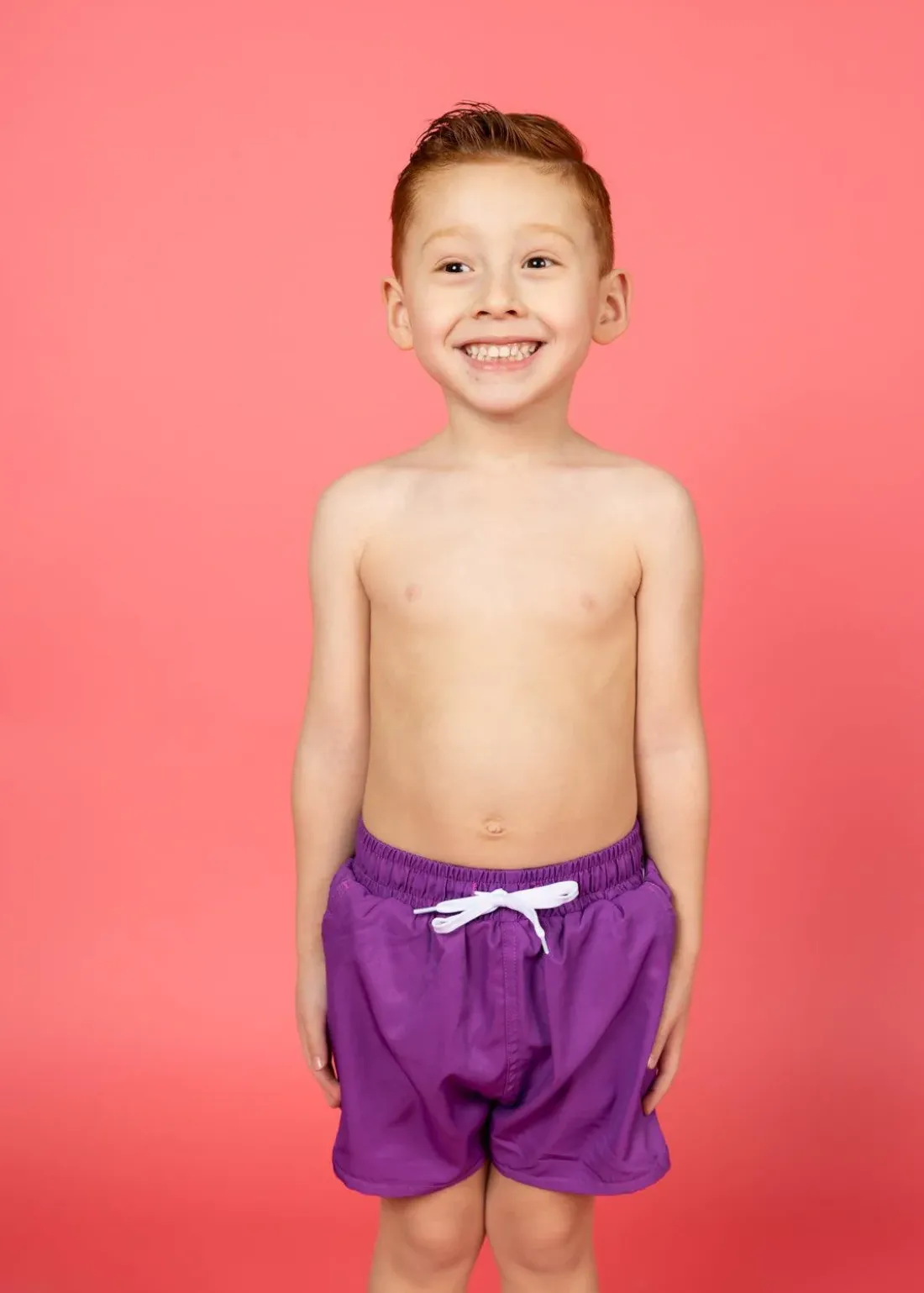 Kortni Jeane Purple | Mini Retro Shorties RibbedPurple Online