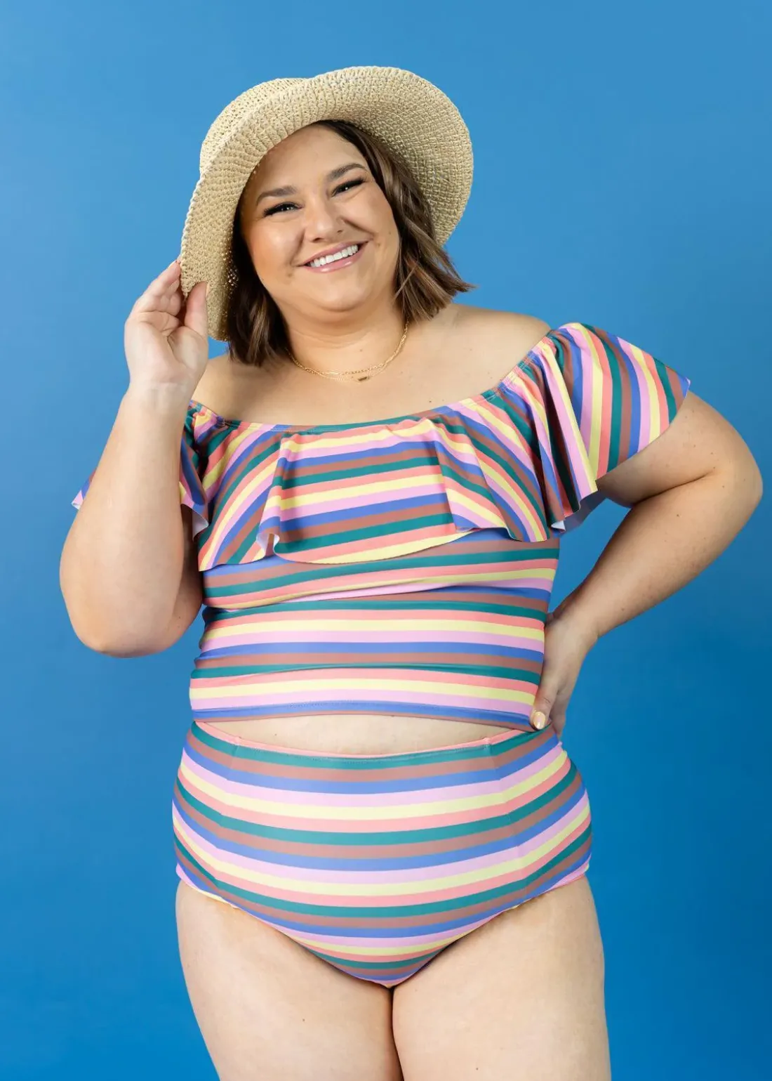 Kortni Jeane Retro Stripe | Cut High Bottoms RetroStripe New
