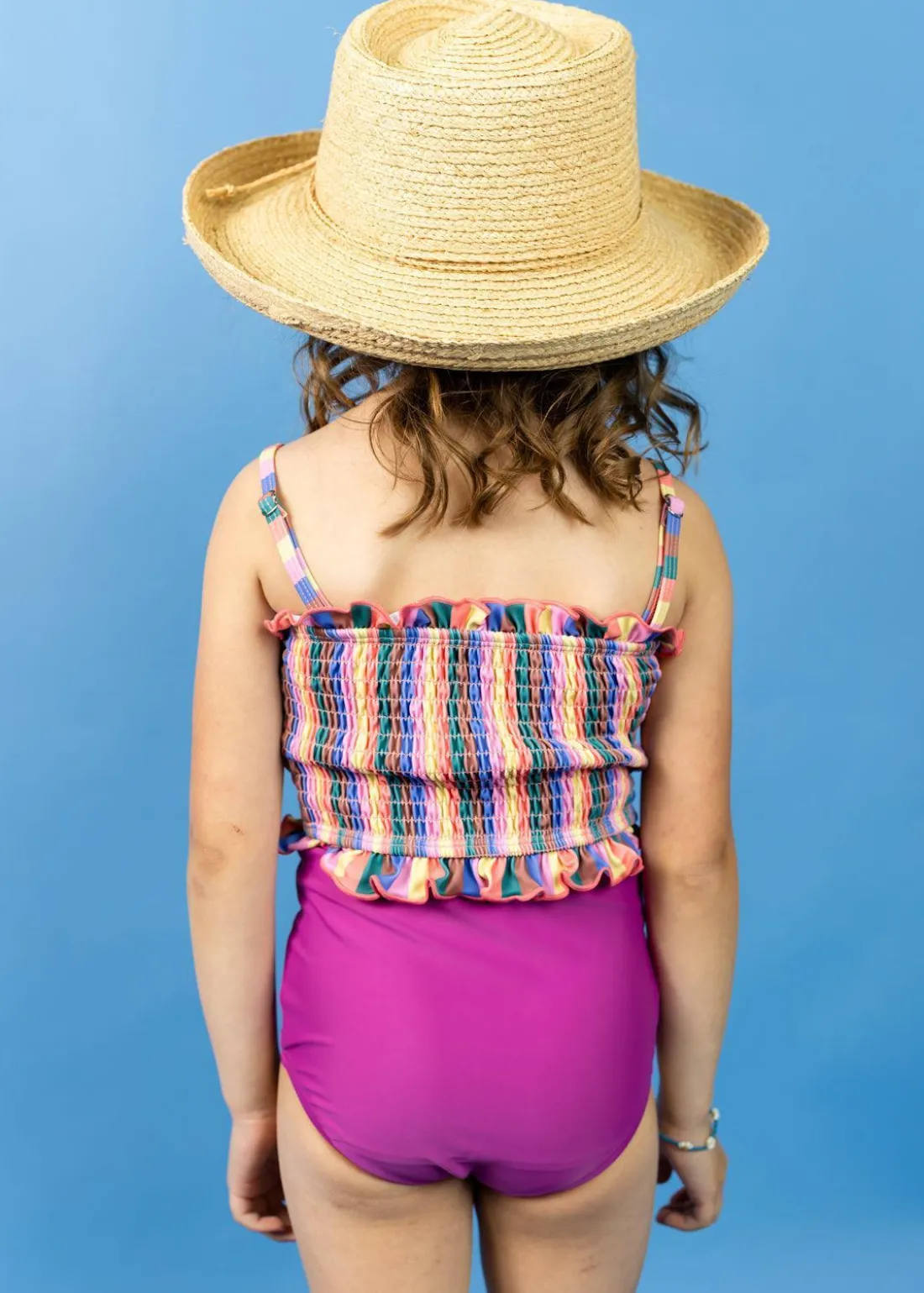 Kortni Jeane Retro Stripe | Mini Bandeau Top RetroStripe Hot