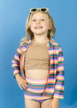 Kortni Jeane Retro Stripe | Mini High-Waisted Bottoms RetroStripe Sale