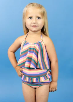 Kortni Jeane Retro Stripe | Mini Swing Top RetroStripe Fashion