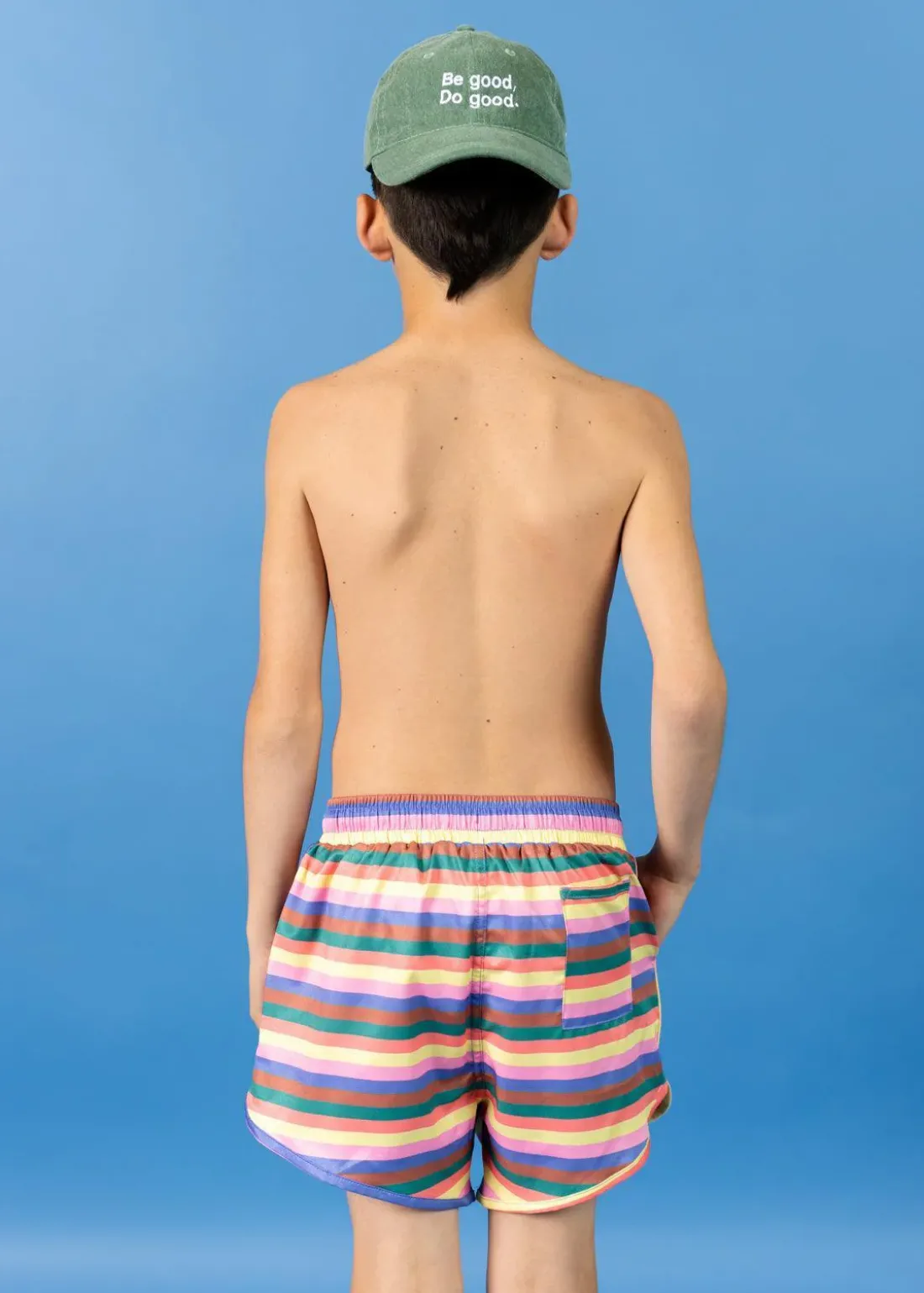 Kortni Jeane Retro Stripe | Youth Retro Shorties RetroStripe Clearance