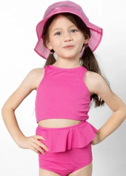 Kortni Jeane Ribbed Azalea Pink | Mini Racer Back Top RibbedAzaleaPink Fashion
