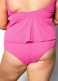 Kortni Jeane Ribbed Azalea Pink | Ruched Bottoms 2.0 RibbedAzaleaPink Hot