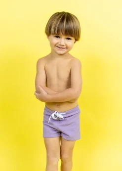 Kortni Jeane Ribbed Dusty Purple | Mini Euro Shorts RibbedDustyPurple New