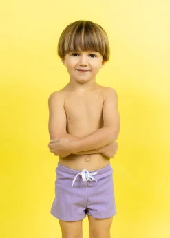Kortni Jeane Ribbed Dusty Purple | Mini Euro Shorts RibbedDustyPurple New
