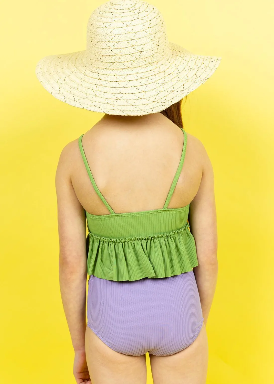 Kortni Jeane Ribbed Dusty Purple | Mini High-Waisted Bottoms RibbedDustyPurple Hot
