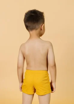 Kortni Jeane Ribbed Golden | Mini Euro Shorts RibbedGolden Clearance