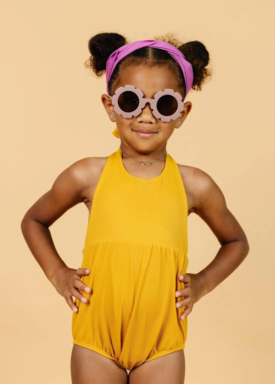 Kortni Jeane Ribbed Golden | Mini Romper One-Piece RibbedGolden Fashion