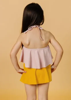 Kortni Jeane Ribbed Light Mauve | Mini Swing Top RibbedLightMauve Hot
