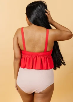 Kortni Jeane Ribbed Light Mauve | Ruched Bottoms 2.0 RibbedLightMauve Best