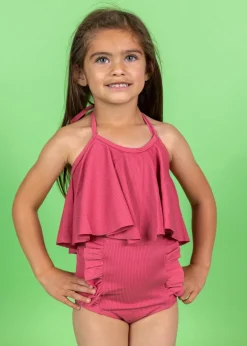 Kortni Jeane Ribbed Roseate | Mini Swing Top RibbedRoseate Online
